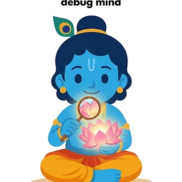 Artwork thumbnail, debug mind | Developer Sticker | Programming Tech Humor by BhaktiByte