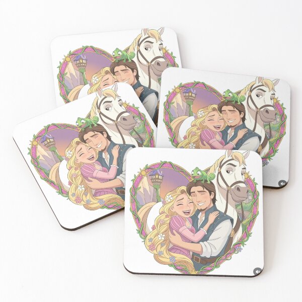 Item preview, Tangled Rapunzel Flynn Rider Pascal designed and sold by 4U---Store.