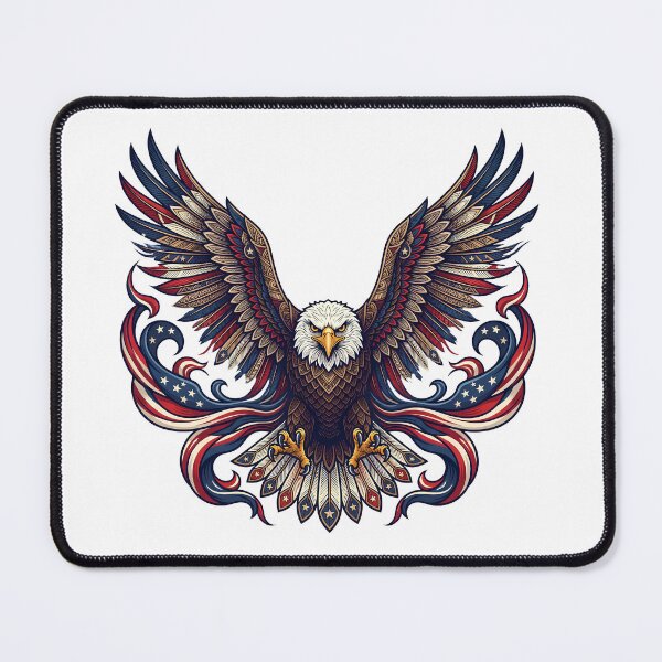 Item preview, Liberty Guardian Eagle Vector Art designed and sold by pohapoha181.