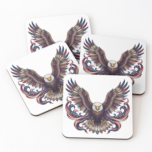 Item preview, Liberty Guardian Eagle Vector Art designed and sold by pohapoha181.