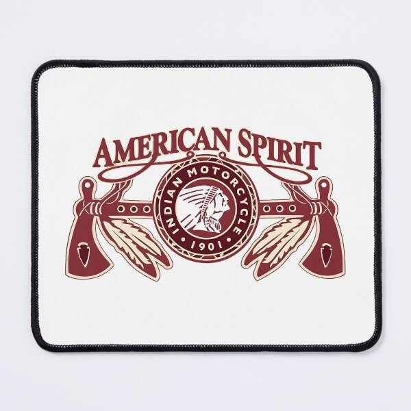 Item preview, Vintage Indian Motorcycle "American Spirit" Emblem Logo designed and sold by CharlieDesings.