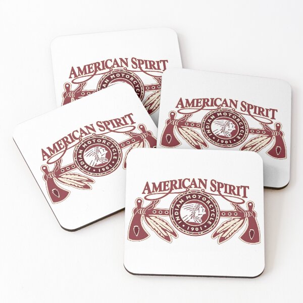 Item preview, Vintage Indian Motorcycle "American Spirit" Emblem Logo designed and sold by CharlieDesings.