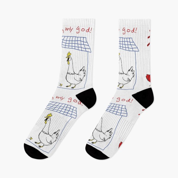 Item preview, Oh My God! Too Hot Outside Chicken Cartoon. designed and sold by EunsooLee.