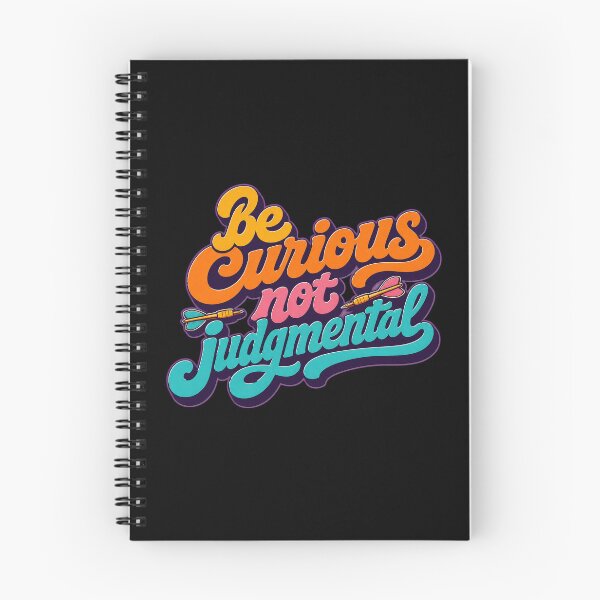 Item preview, Be curious, not judgmental designed and sold by Olena Du.