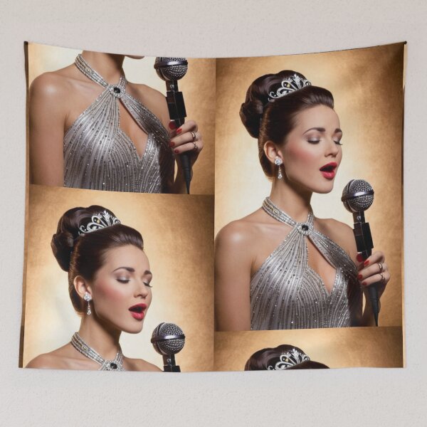 Item preview, Music - Glamorous Singer, Sparkling Stage Performer designed and sold by Beat-It.