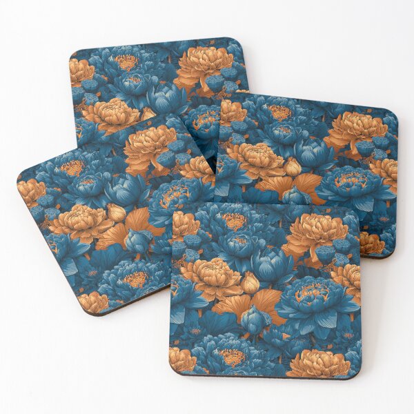 Item preview, Wild Lotus Floral  - Botanical Garden Pattern - Bridal Shower Gifts designed and sold by RoyalStarsPatts.