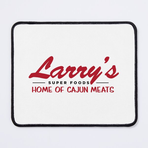 Item preview, Larry's Home Of Cajun Meats Red Script Vintage Logo designed and sold by XiaShope.