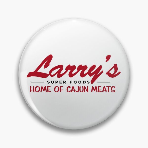 Item preview, Larry's Home Of Cajun Meats Red Script Vintage Logo designed and sold by XiaShope.