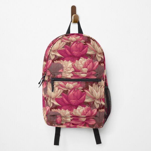 Item preview, Flourishing Lotus Texture - Birth Flower Pattern - Christmas Gift Baskets designed and sold by RoyalStarsPatts.