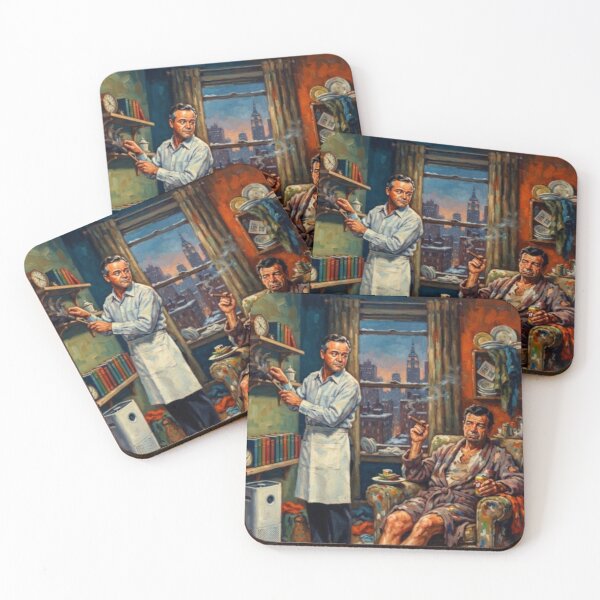 Item preview, The Odd Couple Classic Comedy Fine Art Tribute designed and sold by Art's Diner.