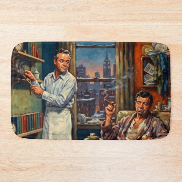 Item preview, The Odd Couple Classic Comedy Fine Art Tribute designed and sold by Art's Diner.