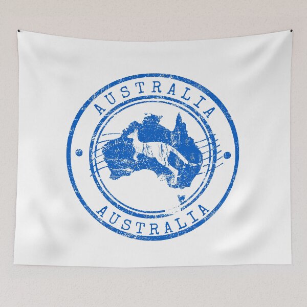 Item preview, Vintage Australia Stamp Kangaroo Travel Souvenir Funny Gift designed and sold by chaaval.