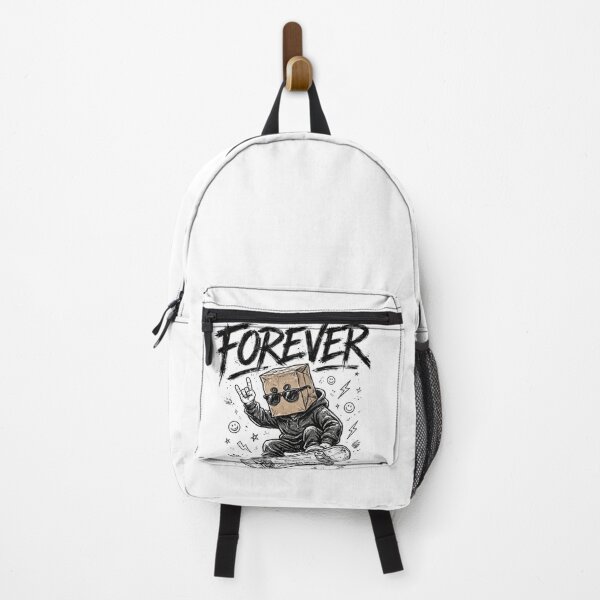 Item preview, Forever Skateboard Paper Bag Head designed and sold by Penguin Mood .