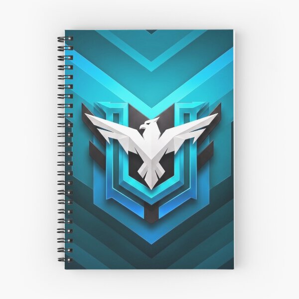 Item preview, Heroic Rank Badge Battle Royale Gaming Design - Blue theme designed and sold by StickerHavenn.