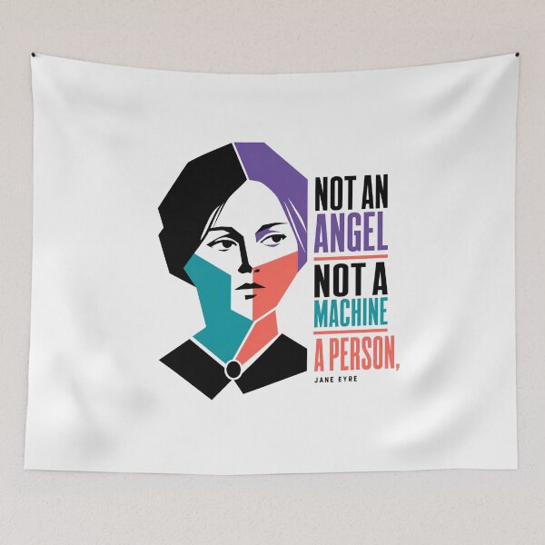 Item preview, Jane Eyre: Not an Angel, Not a Machine designed and sold by Fenay Designs.