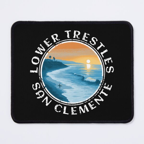 Item preview, Lower Trestles - San Clemente (with Black Lettering) designed and sold by VelvetRoom.