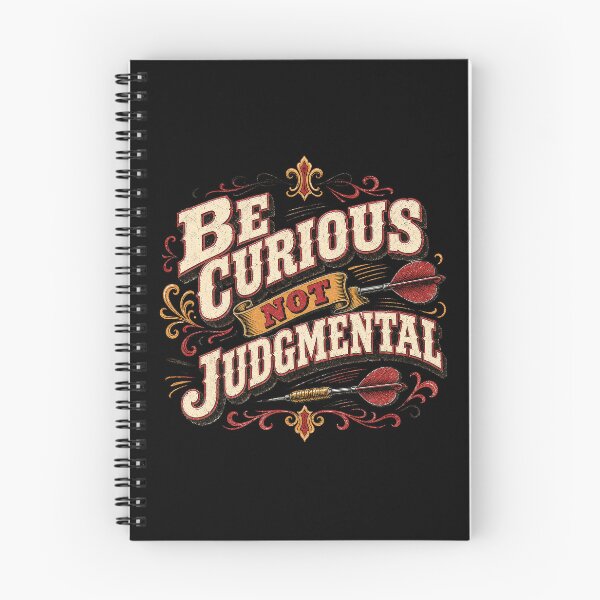 Item preview, Be curious, not judgmental designed and sold by Olena Du.
