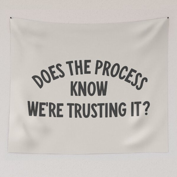 Item preview, Does the process know we're trusting it quote (Black Tone) designed and sold by Paigaam.