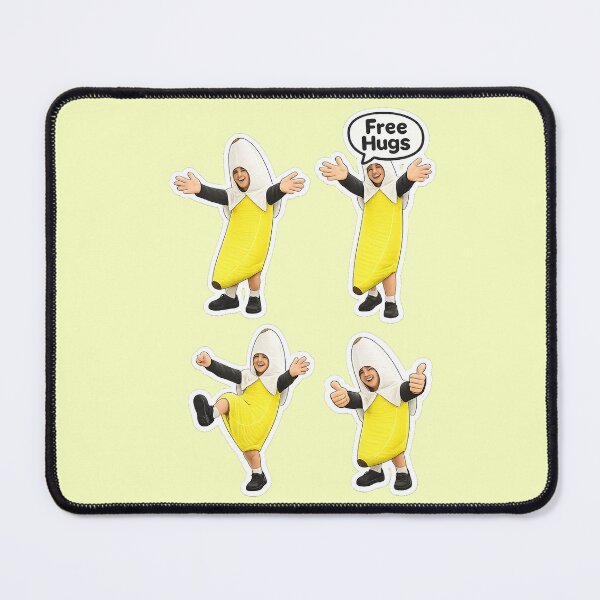 Item preview, Funny Banana Costume Sticker Bundle designed and sold by LiftyGifts.