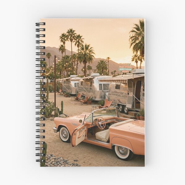 Item preview, Vintage Car Desert Sunset Airstream designed and sold by jordanelucas.