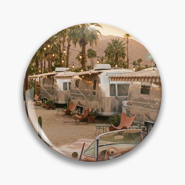 Item preview, Vintage Car Desert Sunset Airstream designed and sold by jordanelucas.