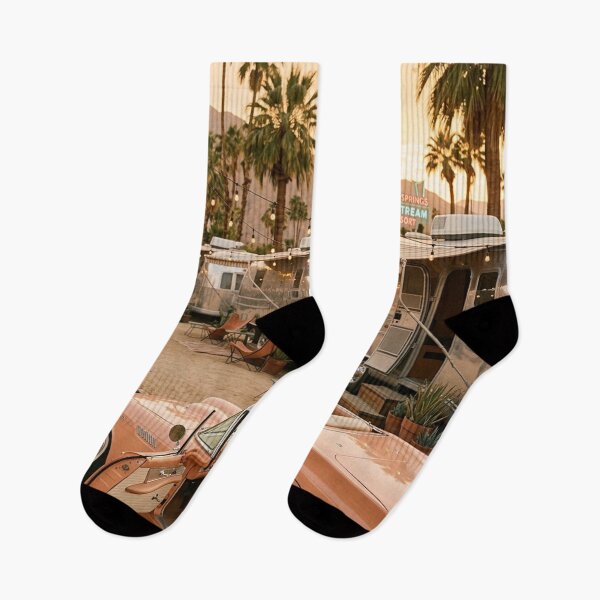 Item preview, Vintage Car Desert Sunset Airstream designed and sold by jordanelucas.