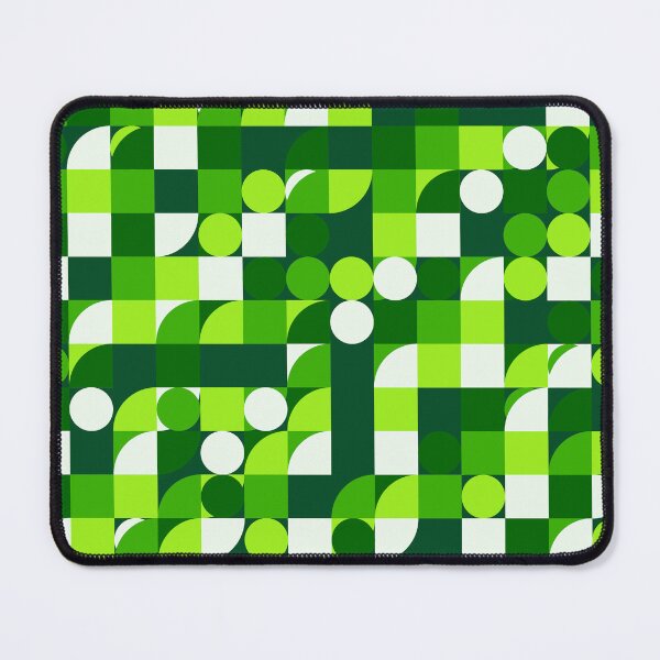 Item preview, Quilt Grid Geometric Pattern Meadow designed and sold by TidySystemsCo.