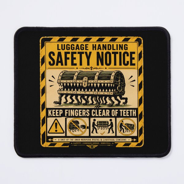 Item preview, Luggage Handling Safety Notice designed and sold by agearb.