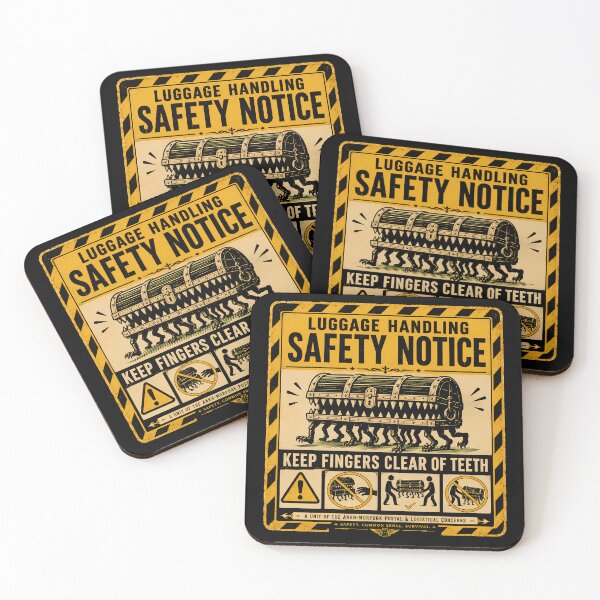 Item preview, Luggage Handling Safety Notice designed and sold by agearb.