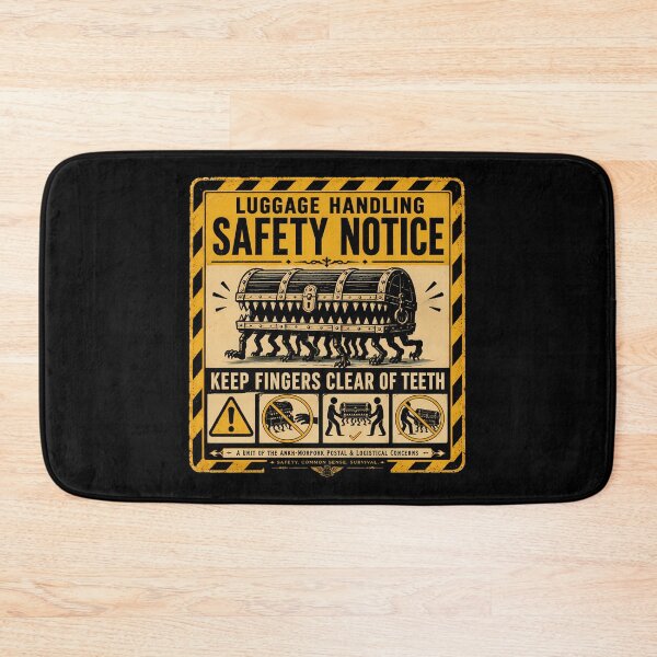 Item preview, Luggage Handling Safety Notice designed and sold by agearb.