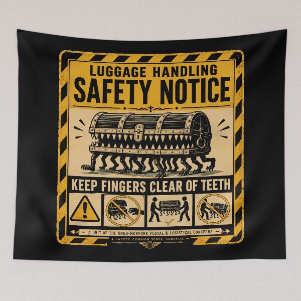 Item preview, Luggage Handling Safety Notice designed and sold by agearb.