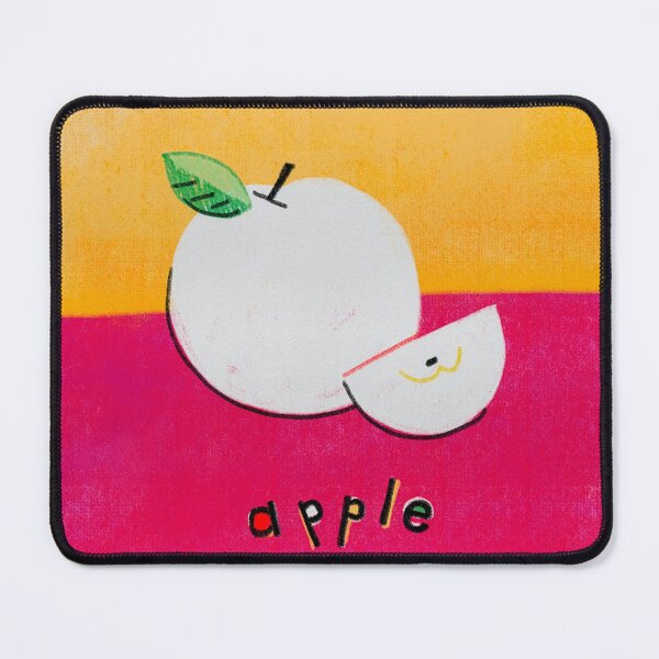 Item preview, Happy Apple Crayon Illustration designed and sold by tammist.