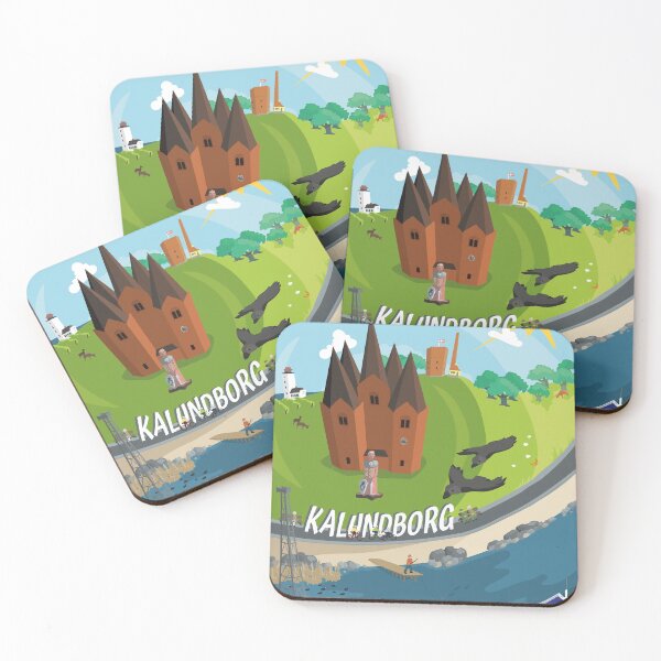 Item preview, Kalundborg cityscape designed and sold by freddoesart.