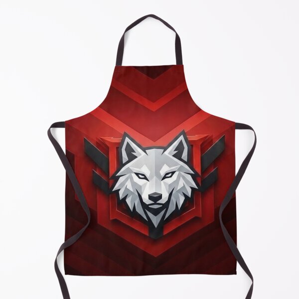Item preview, Geometric wolf emblem - Heroic Rank Badge Battle Royale Gaming Design designed and sold by StickerHavenn.