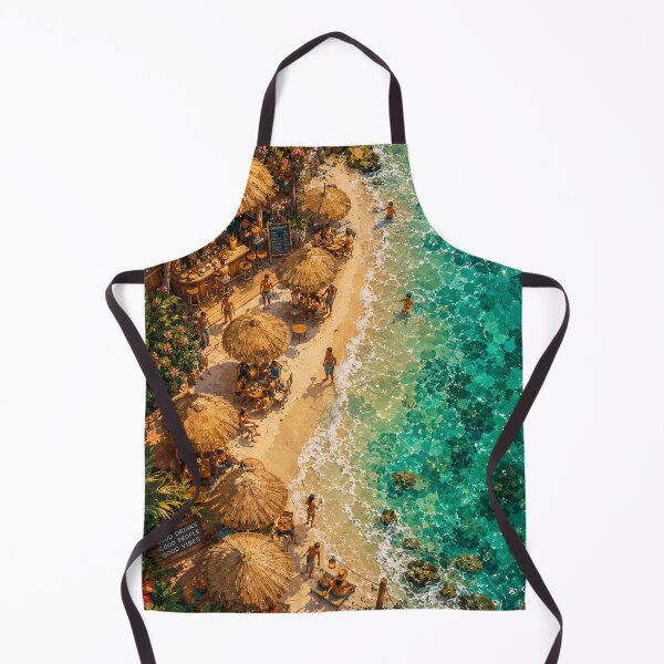 Item preview, Paradise Beach Bar Turquoise Ocean designed and sold by jordanelucas.
