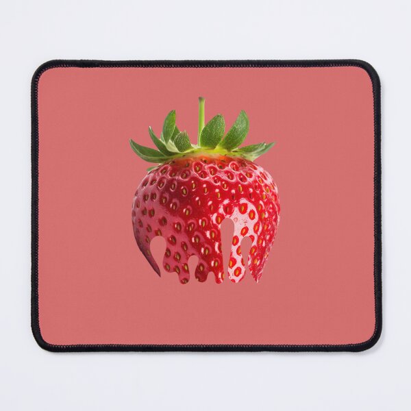 Item preview, Melting Strawberry Surreal Fruit Illustration designed and sold by Randomnessy.