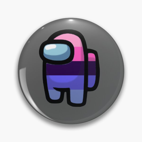Item preview, among us crewmate - omnisexual pride designed and sold by noob publishing.