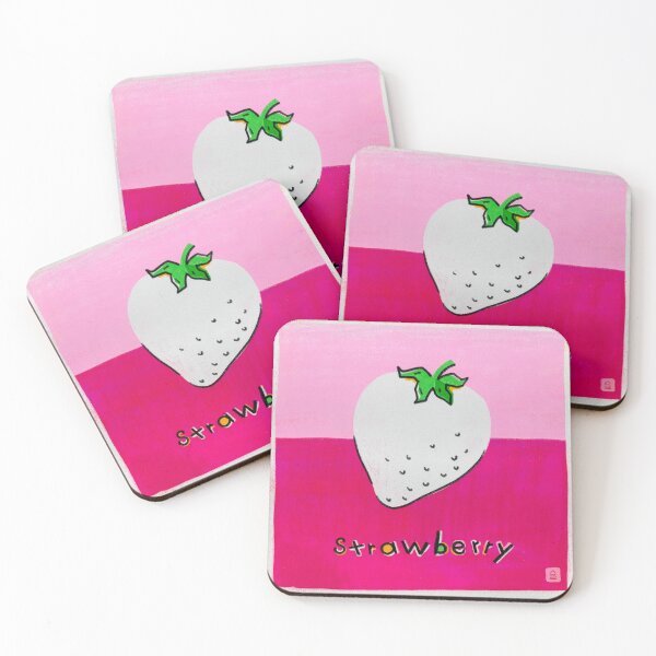 Item preview, Cute Strawberry Crayon Illustration designed and sold by tammist.