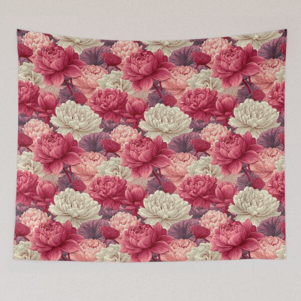 Item preview, Colorful Lotus Texture - Tropical Flower Pattern - Christmas Gifts designed and sold by RoyalStarsPatts.