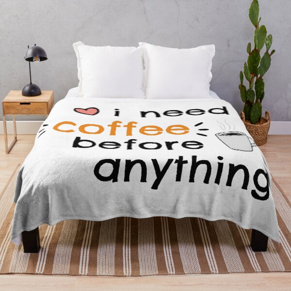 Item preview, I Need Coffee Before Anything - Back to Work Coffee Humor designed and sold by charlypicazo.