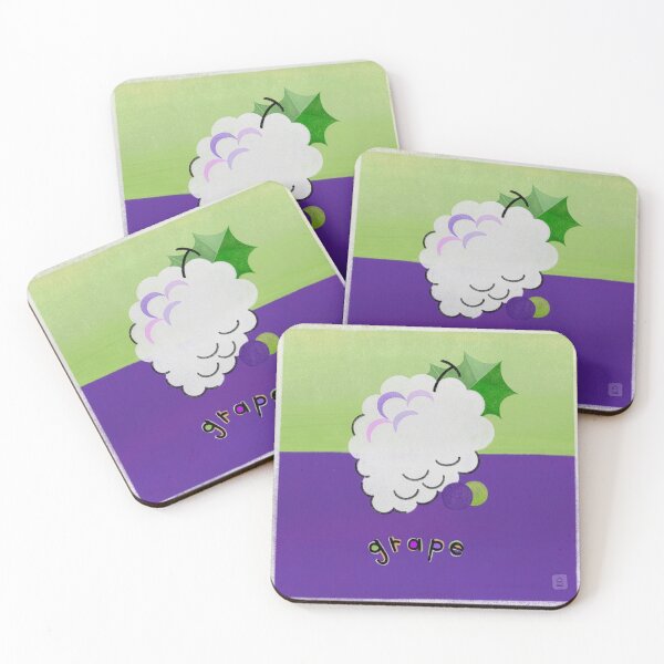Item preview, Cute Grape Crayon Illustration designed and sold by tammist.