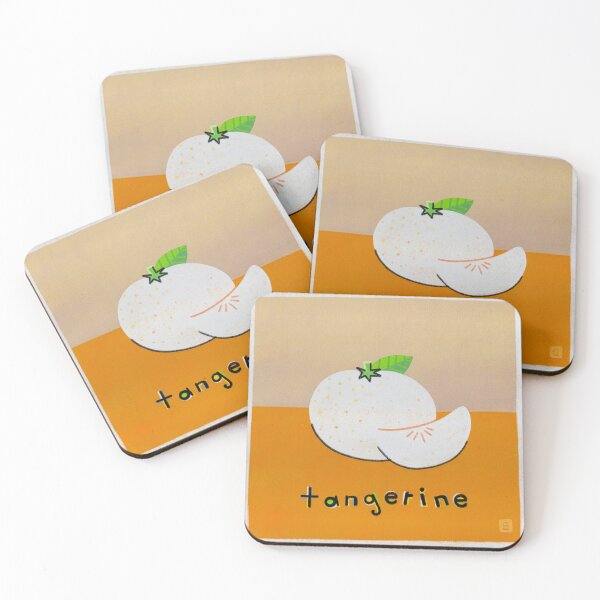 Item preview, Cute Tangerine Crayon Illustration designed and sold by tammist.