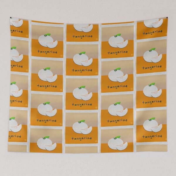 Item preview, Cute Tangerine Crayon Illustration designed and sold by tammist.