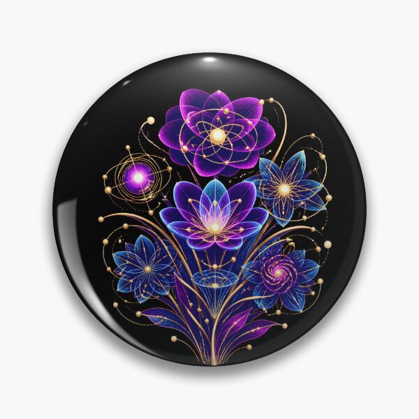 Item preview, Quantum Garden Particle Physics Flowers designed and sold by BoyleDesignShop.
