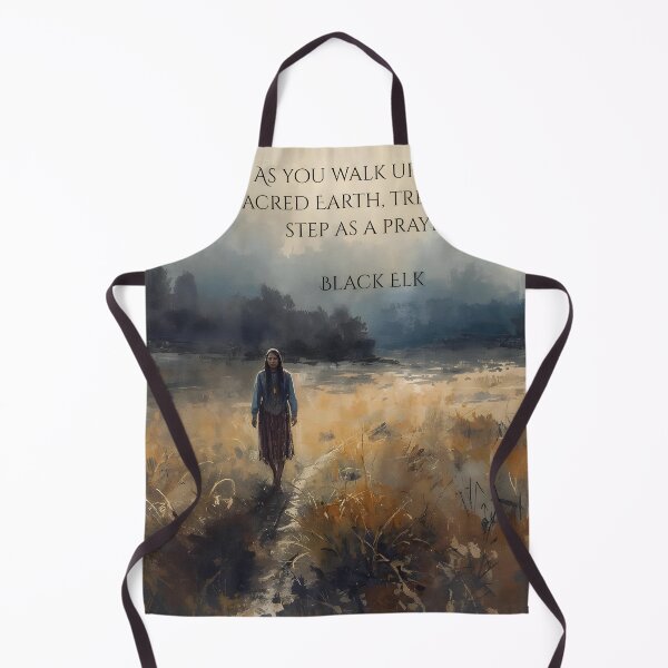 Item preview, As You Walk Upon The Sacred Earth, Black Elk designed and sold by Old Barn Studios.