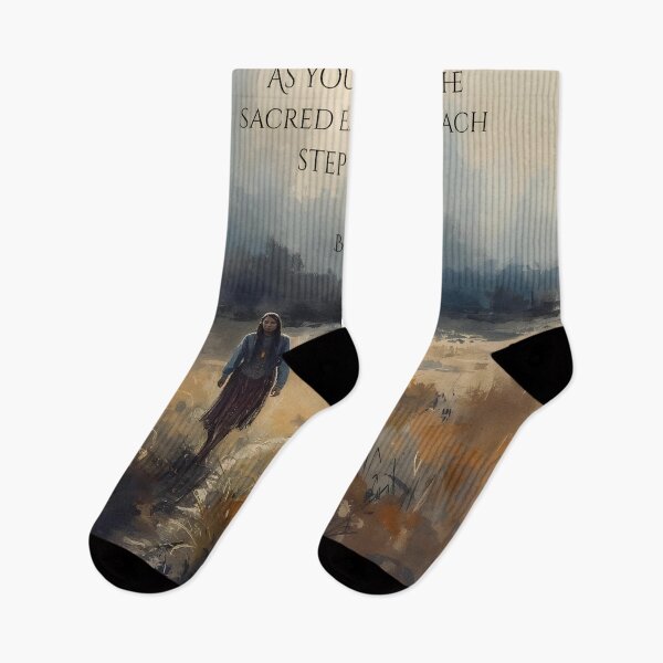 Item preview, As You Walk Upon The Sacred Earth, Black Elk designed and sold by Old Barn Studios.