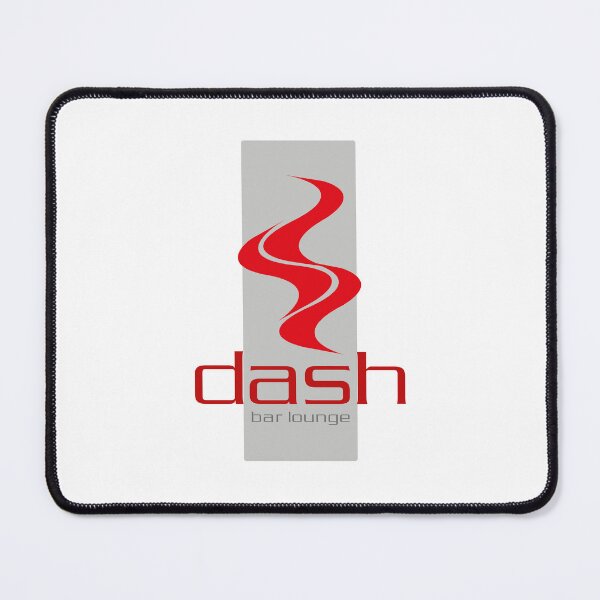 Item preview, Dash Bar Lounge Modern Red Wave Logo designed and sold by LuislpArt.