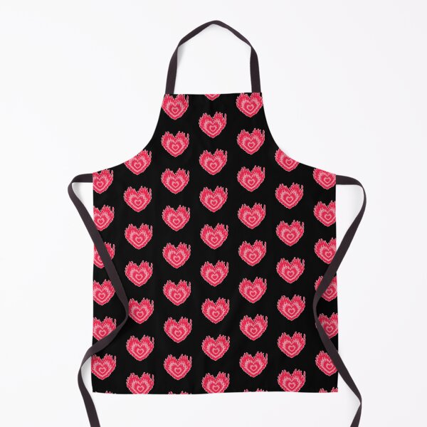 Item preview, Layered Aesthetic Different Pink Shades Burning Hearts designed and sold by CamilasPrints.