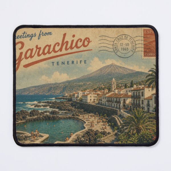 Item preview, Garachico – Retro Tenerife Postcard designed and sold by Klysztof.