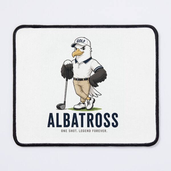 Item preview, Albatross Golf Bird Premium Golf Mascot Design designed and sold by SILENT JAPAN.